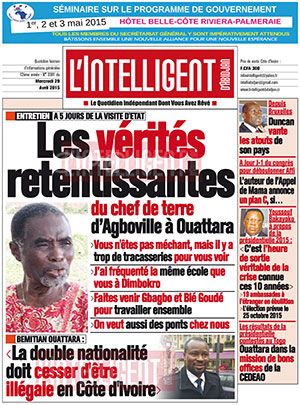 L’intelligent d’Abidjan N° 3381